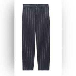 FILIPPA K MATEO PINSTRIPE TROUSERS/COLOR/WHITE PINSTRIPE